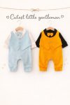 Tuxedo Romper (0-12M)